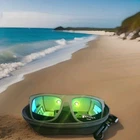 Spyder Olive Green Plastic Frame Polarized Men's Sunglasses SP6014 Square Style New. Price: $50.00.
