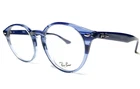 Ray-ban Rb 2180-VF 5572 Navy Blue Authentic Round Eyeglasses Rx 51-20-150 Mm New. Price: $63.95.