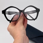Loewe Women Eyeglasses Black Demo Round LW50053F Curvy 001 New Authentic. Price: $172.46.