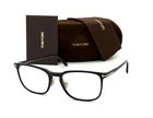 Tom Ford FT5699-B 001 Black / Clear Blue Block 53MM Eyeglasses TF5699 New. Price: $158.45.