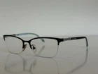 Tiffany & Co. Tf 1111-B 6097 Half Rim Black Blue Eyeglasses Frame 53-17-140 Pre-owned. Price: $109.99.