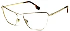 Burberry B1343 1109 Italy Gold Polished/brown Eyeglasses Frame 57-14-140 Pre-owned. Price: $100.00.