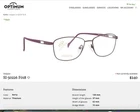 Nwot Stepper Titanium Women's Glasses Model SI-50226 Rose Gold / Soft Pink New. Price: $87.46.