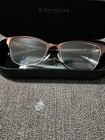Coach Eyesglasses Frames 9155 Satin Brown/ Dark Tortoise 53 16 135 New. Price: $60.00.