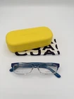 Marc By Jacobs MMJ553 Violet Blue Crystal Eyeglass Frames 52-15-140 Case New. Price: $18.00.