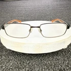 Nike Eyeglasses Frames 8168 218 53-17-140 Rectangle Live Free Gray Orange Pre-owned. Price: $38.00.