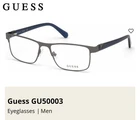 Guess GU50003 009 Gunmetal & Blue Optical Eyeglasses Frame 55-17-145 Very Good Pre-owned. Price: $32.99.
