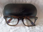 Ray-ban RB4340V Wayfarer Tortoise Eyeglass Frames 50-22-150 Only Pre-owned. Price: $60.00.