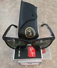 Ray-ban RB4184 601/9A 54MM Unisex Square Sunglasses Black/polarized Green New. Price: $108.75.