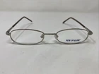 New Globe L5140 M.silver 48-16-140 Silver/brown Full Rim Eyeglasses Frame R35. Price: $46.92.