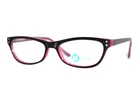 New Modern Optical Adorable Black Plum Authentic Eyeglasses Frames 47-15-135MM. Price: $49.99.