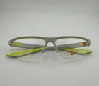 Nike Half Rim Wrap Nylon Eyeglasses Frames 7079 040 606 Yellow White 57-15-140 New. Price: $88.88.
