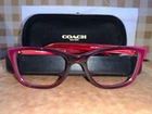 Coach HC6129 5532 Berry Laminate (burgundy) Rectangle Women's 52 Mm Eyeglasses New. Price: $88.88.