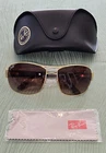 Ray-ban RB3503L 112/13 Matte Gold-dark Brown Rectangle Unisex Sunglasses 64MM New. Price: $119.00.