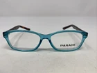 Parade 1740 Turquoise/tortoise 47-15-130 Plastic Full Rim Eyeglasses Frame DF85 New. Price: $36.00.