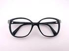 Prada Eyeglasses Frames Only, SPR010, 55-17-140, 1AB-3M1, Black, Made In Italy Pre-owned. Price: $99.99.