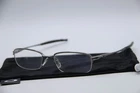 Oakley Walve OX3093-0253 Silver Brushed Chrome Authentic Eyeglasses W/case 53-18 Pre-owned. Price: $84.00.
