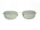 Ray-ban RB6021 2502 Silver Rectangular Wrap Eyeglasses Frames 52-19-135 119840 Pre-owned. Price: $79.99.