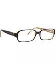 Versace Eyeglasses Mod 3075 B Frames Havana Crystal Rectangle Italy 52 16 135 Pre-owned. Price: $65.17.