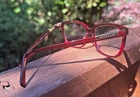 Longchamp LO2644 611 Ruby Red Eyeglasses Frames 54-15-140 Excellent Pre-owned. Price: $33.99.