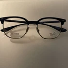 New Ray-ban Rb 7186 5207 Matte Blue Silver Authentic Eyeglasses 51-19. Price: $95.00.