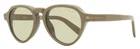 Zegna Acetate Pilot Sunglasses EZ0252 45E Light Brown 51MM New. Price: $169.00.