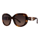 New Salvatore Ferragamo SF727S 214 Dark Havana/brown Gradient 53-20-135 Sungl.... Price: $81.23.