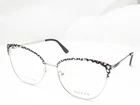 Guess GU2715 005 Black Silver Women Eyeglasses Frames 54-17-140 New. Price: $69.95.