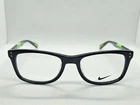 Nike 5538 001 Black Green 49-17-135 Eyeglasses Frames Full Rim Plastic New. Price: $49.39.