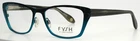 Fysh 3510 245 Teal Black Womens Rectangle Full Rim Eyeglasses 53-17-140 B:36 New. Price: $84.99.