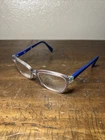 Ray Ban Eyeglasses Youth Rb 1591 3807 48-16-130 Blue Full Rim Frames Only W/case Pre-owned. Price: $17.10.