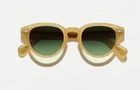 Moscot Maydela Gold Frame Green Lenses Sun Glasses 49-24-145 New. Price: $119.99.