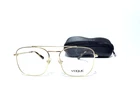 Vogue 4140 280 Gold Metal Aviator Rx Eyeglasses 53-16-135 Mm W/case New. Price: $39.02.