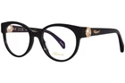 Chopard VCH350S 0700 Eyeglasses Women's Black Full Rim Cat 53MM New. Price: $629.95.