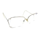 Gucci Vintage Gg 2201 55E Gold Silver Half Rim Eyeglasses Frames 55-16 130 Italy Pre-owned. Price: $219.99.