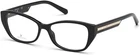 Swarovski SK5391 001 Black Cat Optical Eyeglasses Plastic Frame 53-15-140 New. Price: $160.00.