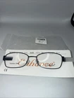 Enhance EN3913 Women's Metal Eyeglasses 53-17-140 Navy Stainless Steel New. Price: $30.97.