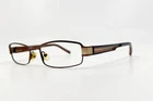 Converse Outsole Eyeglasses Frame 53-17-135 Brown Matte Pre-owned. Price: $15.99.