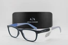 New Armani Exchange Ax 3068 8302 Blue Glitter Authentic Frames Eyeglasses 52-16. Price: $106.25.