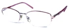 Sferoflex 2550-B 299 Pink Half Rimless 53-17-135 Eyeglasses Frame Pre-owned. Price: $48.00.