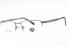 Harley Davidson HD50098 011 Matte Light Nickeltin 57MM Eyeglasses New Authentic. Price: $42.78.