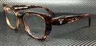 Prada 18WV 07R1O1 Brown Tortoise Women's 54 Mm Eyeglasses New. Price: $207.20.