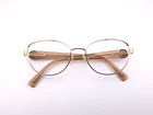 Versace Eyeglasses Frames Only, Mod. 1246-B 1052, 52-17-135, Yellow/gold, Italy Pre-owned. Price: $59.99.