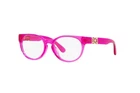 Versace Oval Woman Eyeglasses 0VK3323U 5375 47MM Fuchsia Glitter - New. Price: $43.21.
