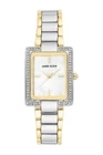 Women's Silver Gold Stainless Steel Crystal Anne Klein Analog Watch AK-3129SVTT New. Price: $59.45.