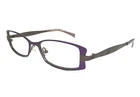 Jean Lafont Eyeglasses Frames Claire 579 Matte Purple Brown Striped 51-16-135 New. Price: $69.99.