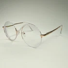 Lensmart 95929 C1 Eyeglasses Frame Only 52-20-143 Round White Womens Pre-owned. Price: $10.95.