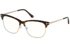 Tom Ford TF5546-B 052 Gold Havana Eyeglasses Blue Block Lens Made In Italy New. Price: $105.00.