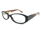 Burberry Eyeglasses Frames B2118 3329 Shiny Black Brown Oval Full Rim 50-16-135 New. Price: $139.99.