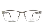 Scala Eyeglasses Frames 846 Gunmetal Tortoise Rectangle 56-15-140 New. Price: $54.99.